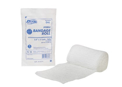 Basic Care Fluff Bandage Roll - 4" x 4.5yd - 3-Ply