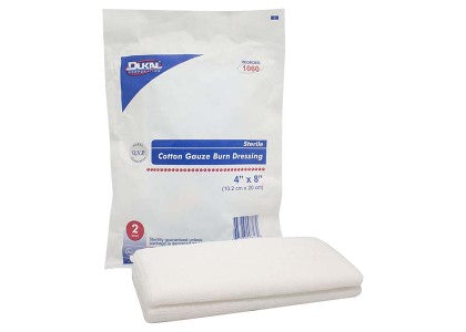 Burn Dressings - 18" x 18" - 10-Ply