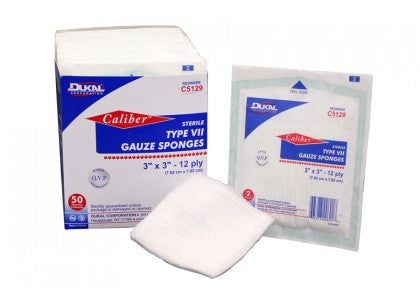 Caliber™ Type VII Gauze Sponges