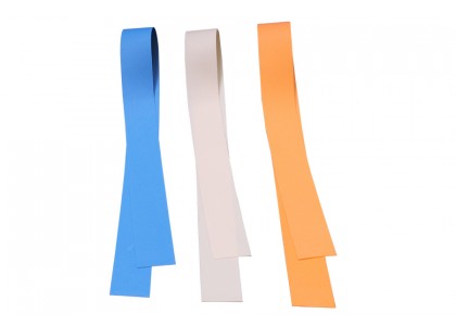 Latex Free Tourniquets Ultra - White - 1" x 18" - Flat Packed - 250/bx, 4 bx/cs