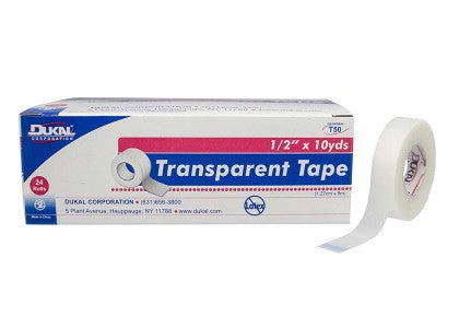 Transparent Tape - 1" x 10yd - Non-Sterile