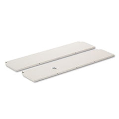 Kwik-File Mailflow-To-Go Shelf for 60" Wide Table, 56w x 25.5d, Pebble Gray