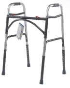 Heavy Duty Bariatric Walker with 5" Wheels - Gray - 1pcs/cs