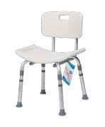 Deluxe Shower Chair - White - 1pc/box