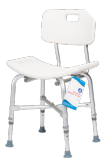 Bariatric Shower Chair-4pk - White - 1pc/box,4box/cs