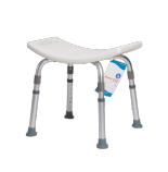 Shower Chair without Back - White - 1pc/box