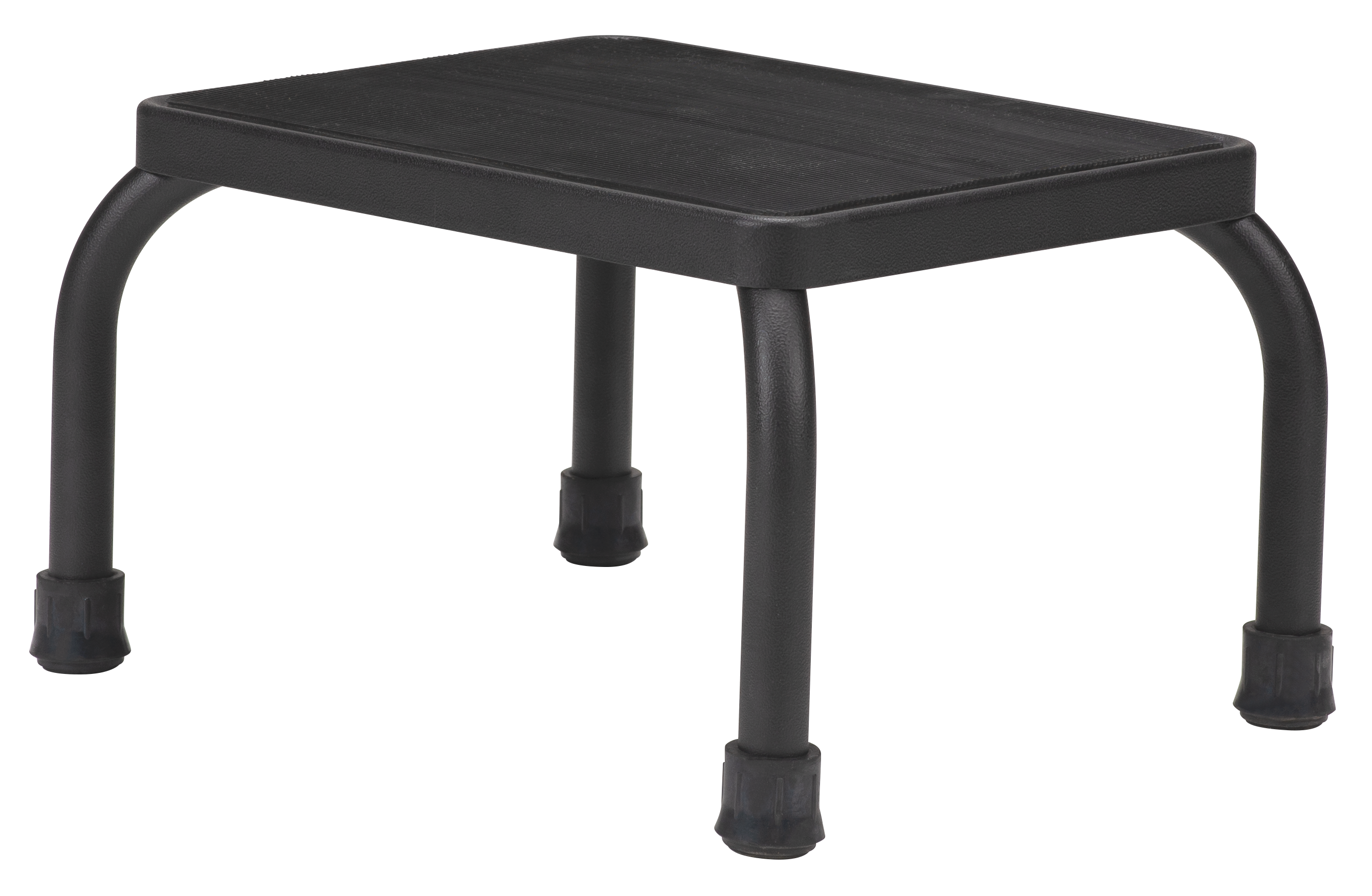 Foot Stool - Steel/Black - 1pc/cs