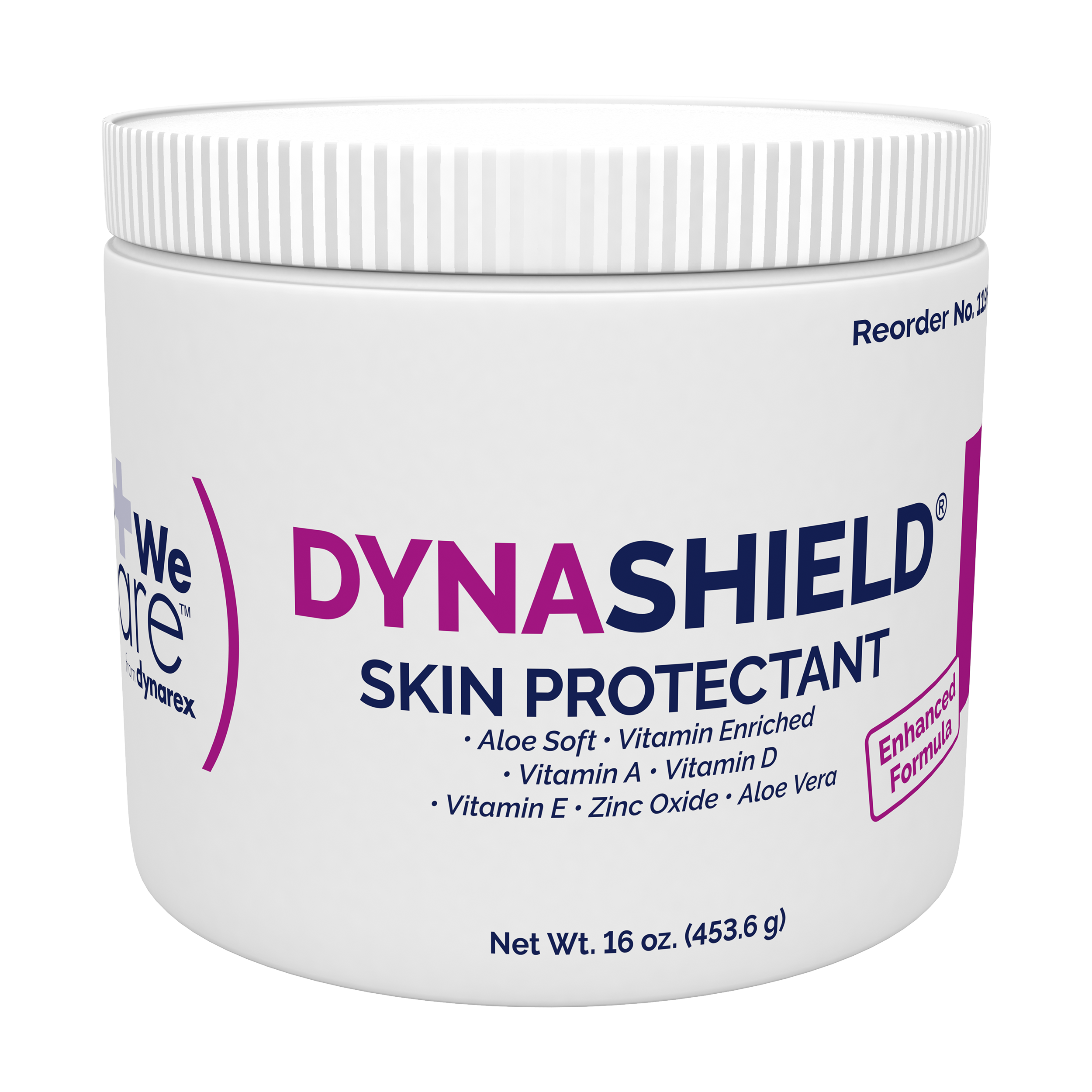 DynaShield Skin Protectant Barrier Cream - 16 oz jar - 12/cs