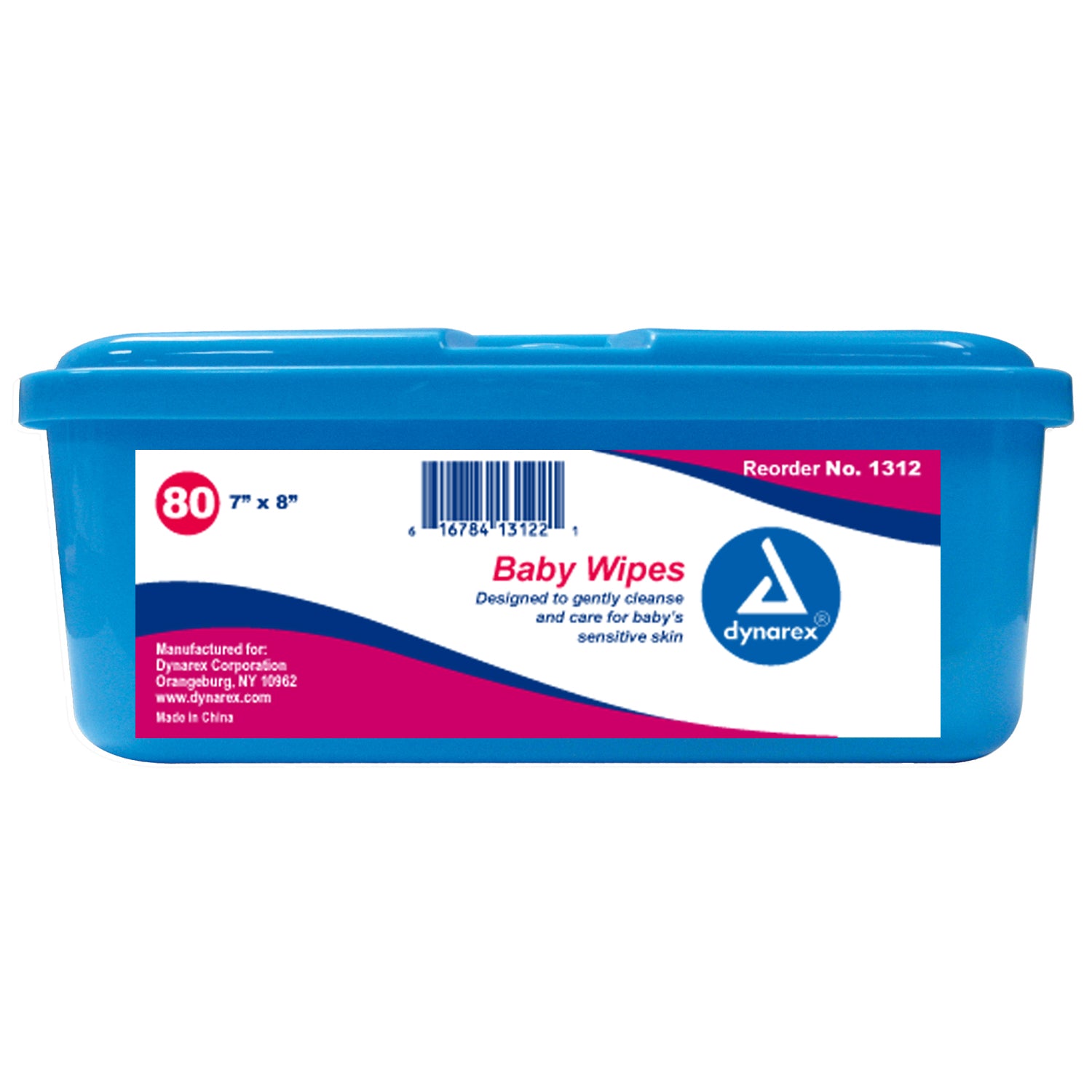 Baby Wipes Scented - 7" x8" - 12/80/cs