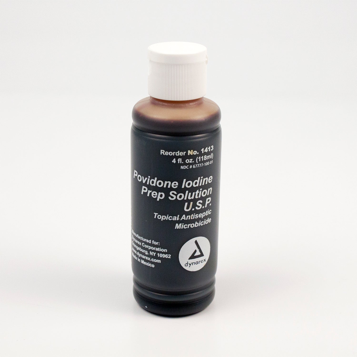 Povidone Iodine Prep Solution - 4 oz - 48/cs