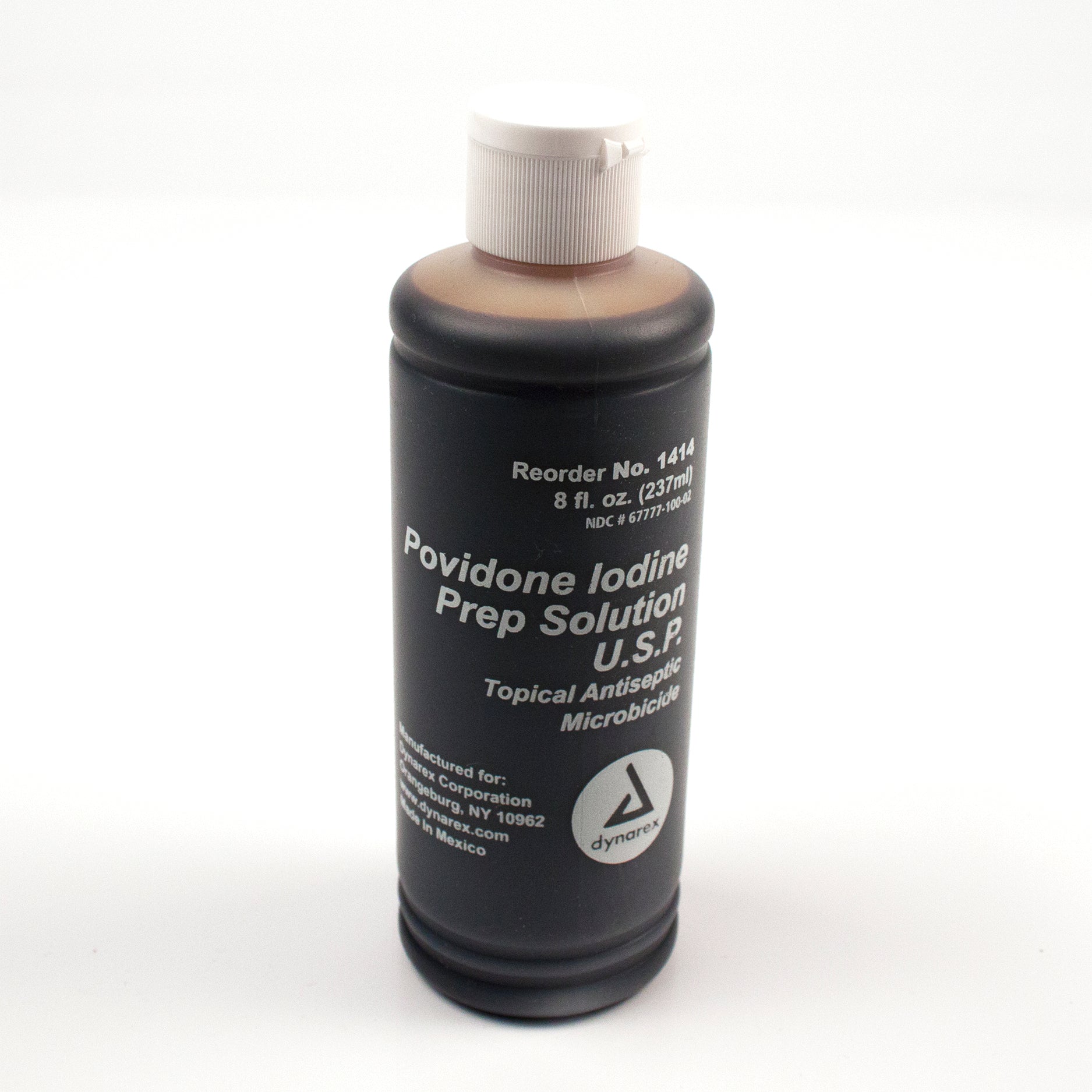 Povidone Iodine Prep Solution - 8 oz - 24/cs