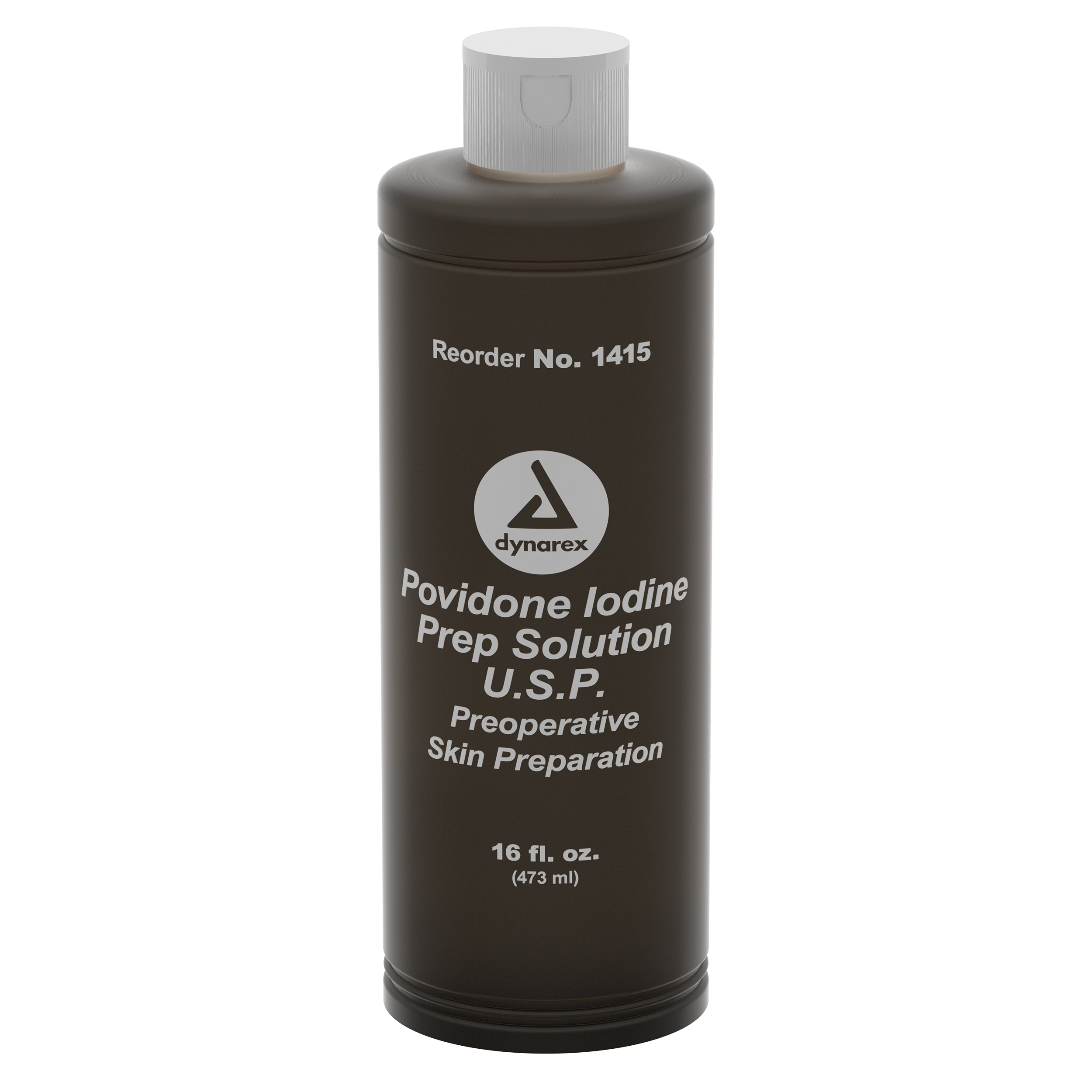 Povidone Iodine Prep Solution - 16 oz - 24/cs