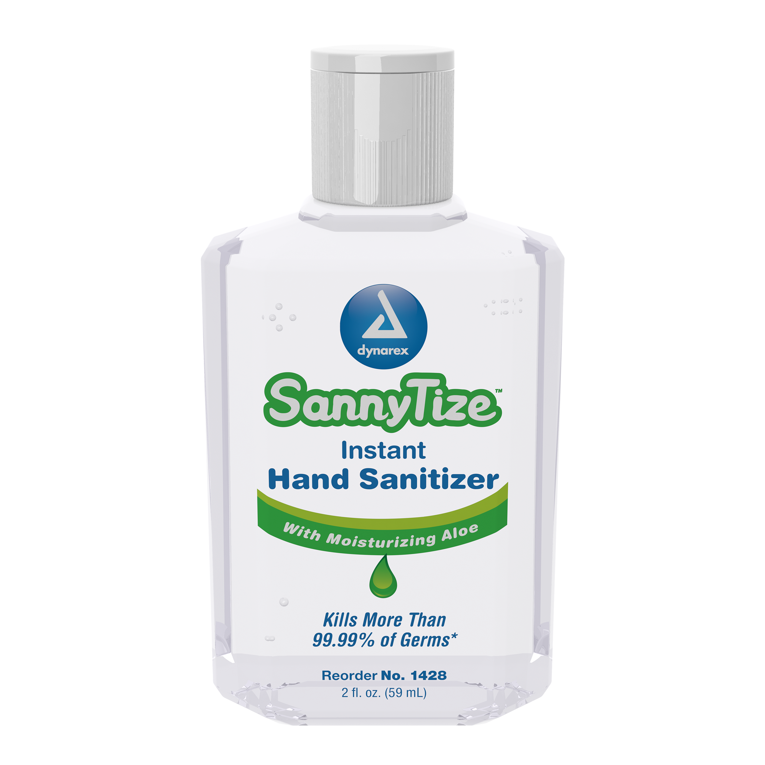 Hand Sanitizer - 2 oz - square bottle - 6/24/cs