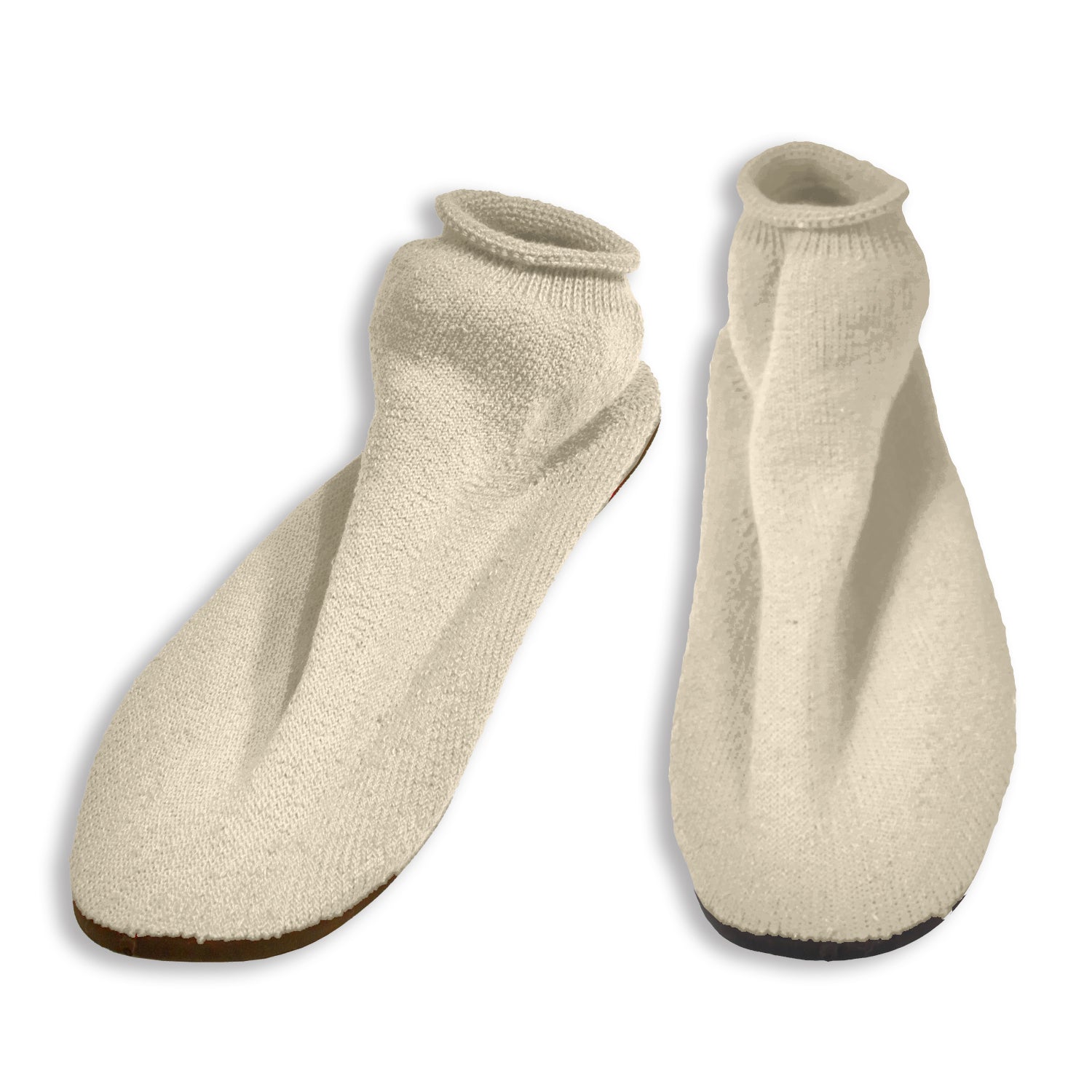 Non Skid Slippers - X-Large - White - 12/cs