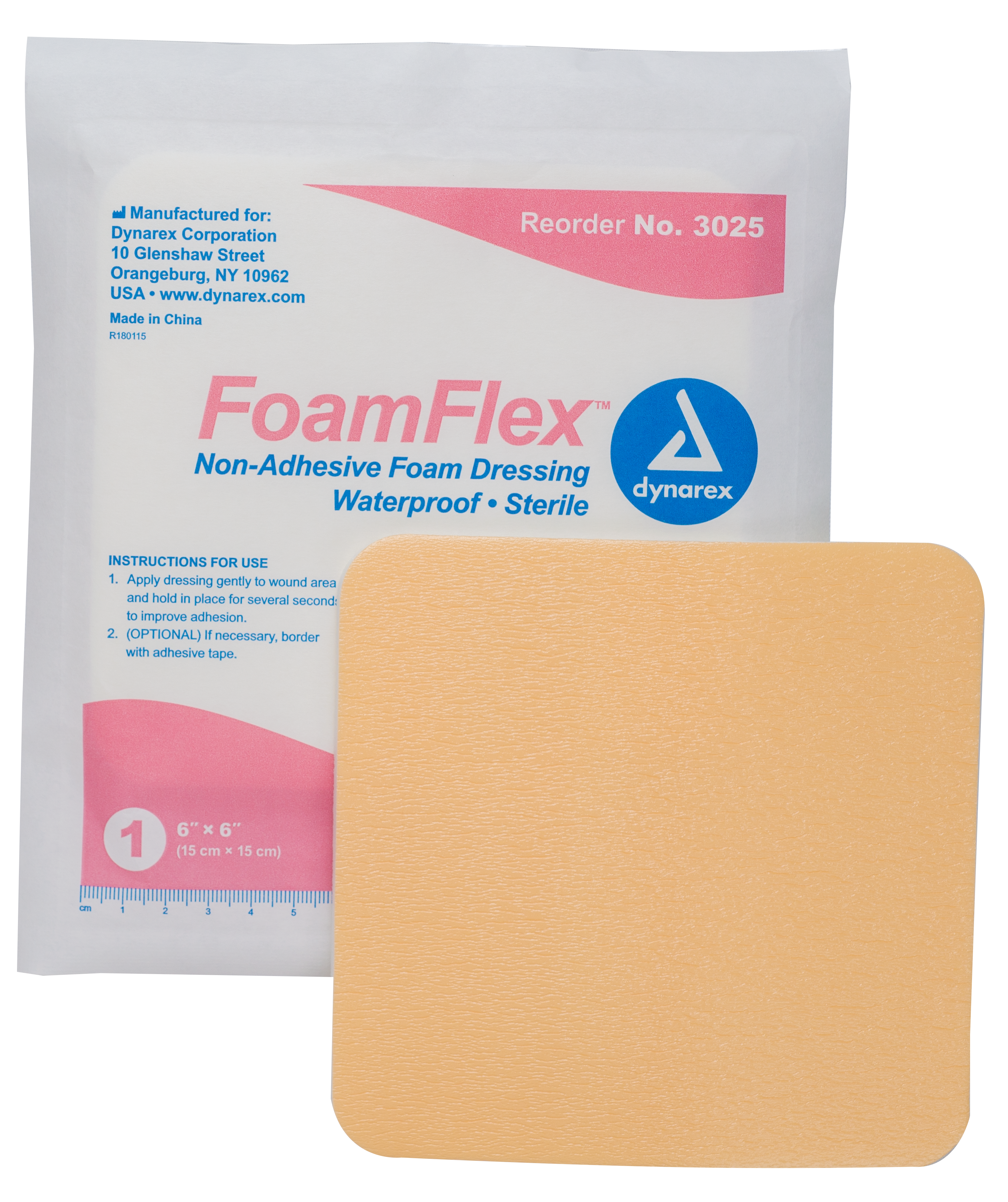 FoamFlex - Non-Adhesive Waterproof Foam - 6" x 6" - 12/10/cs