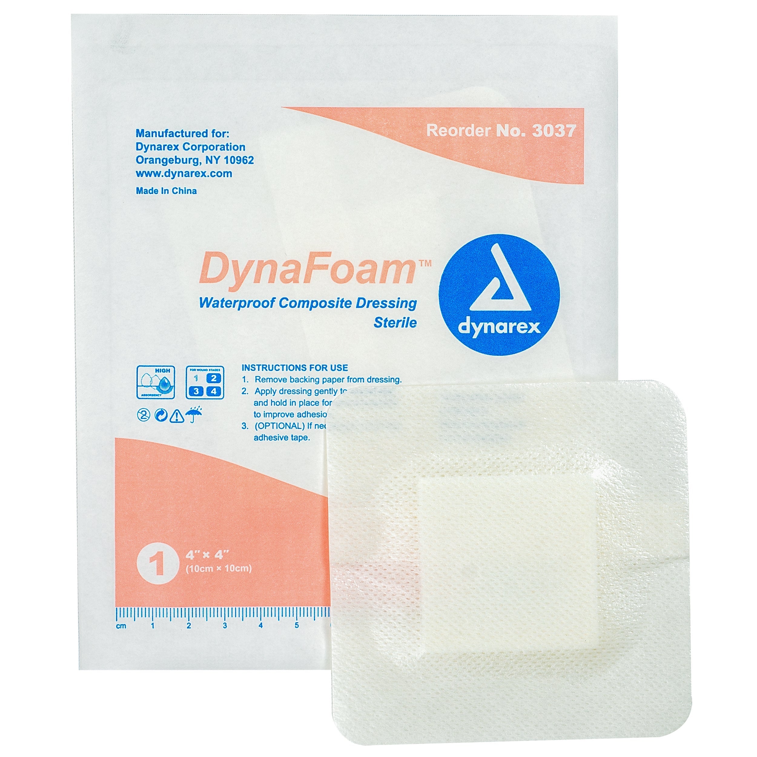 DynaFoam - Waterproof BordeRed Foam - 6" x 6" - 12/10/cs