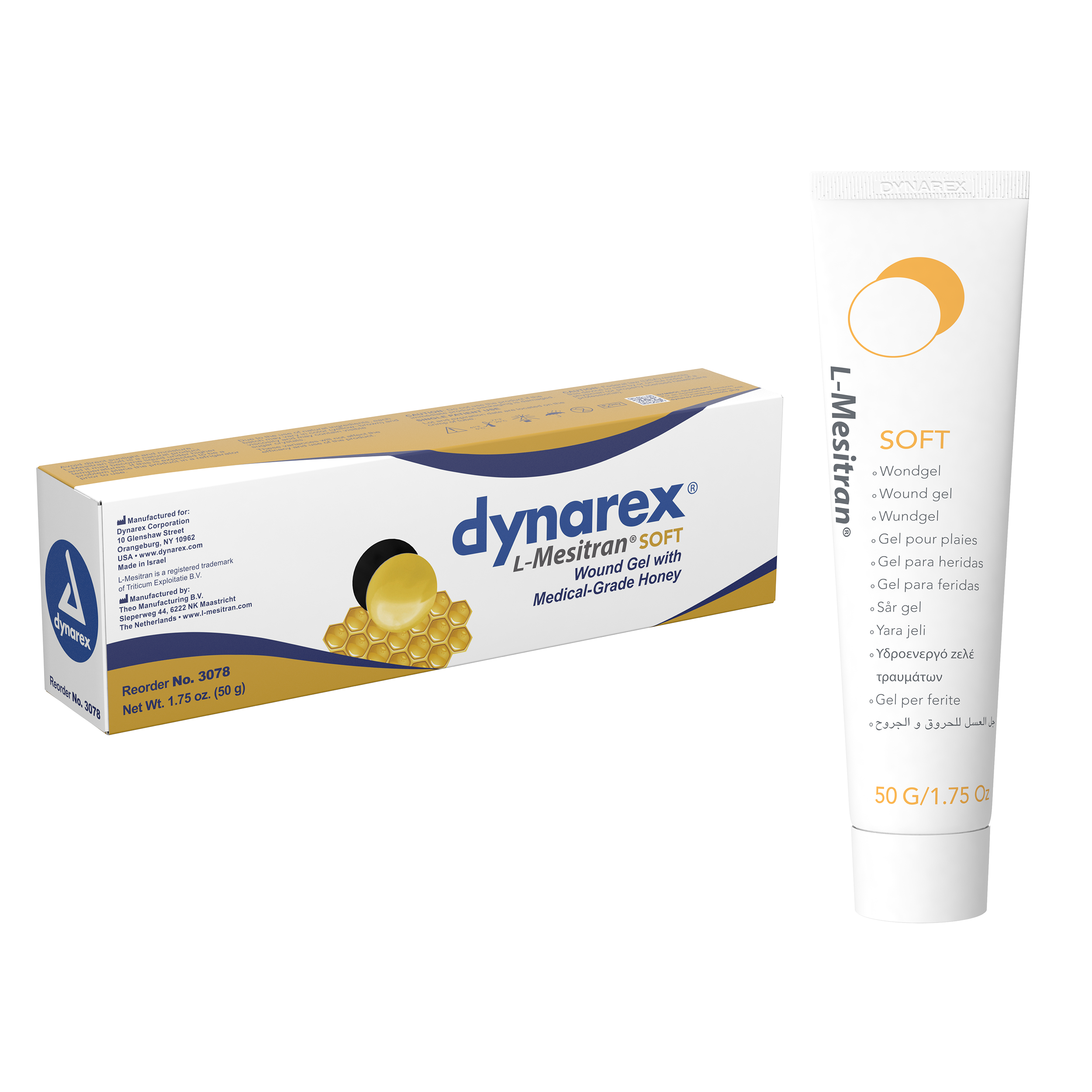 Dynarex L-Mesitran Soft - 1.75 oz Tube - 24/cs