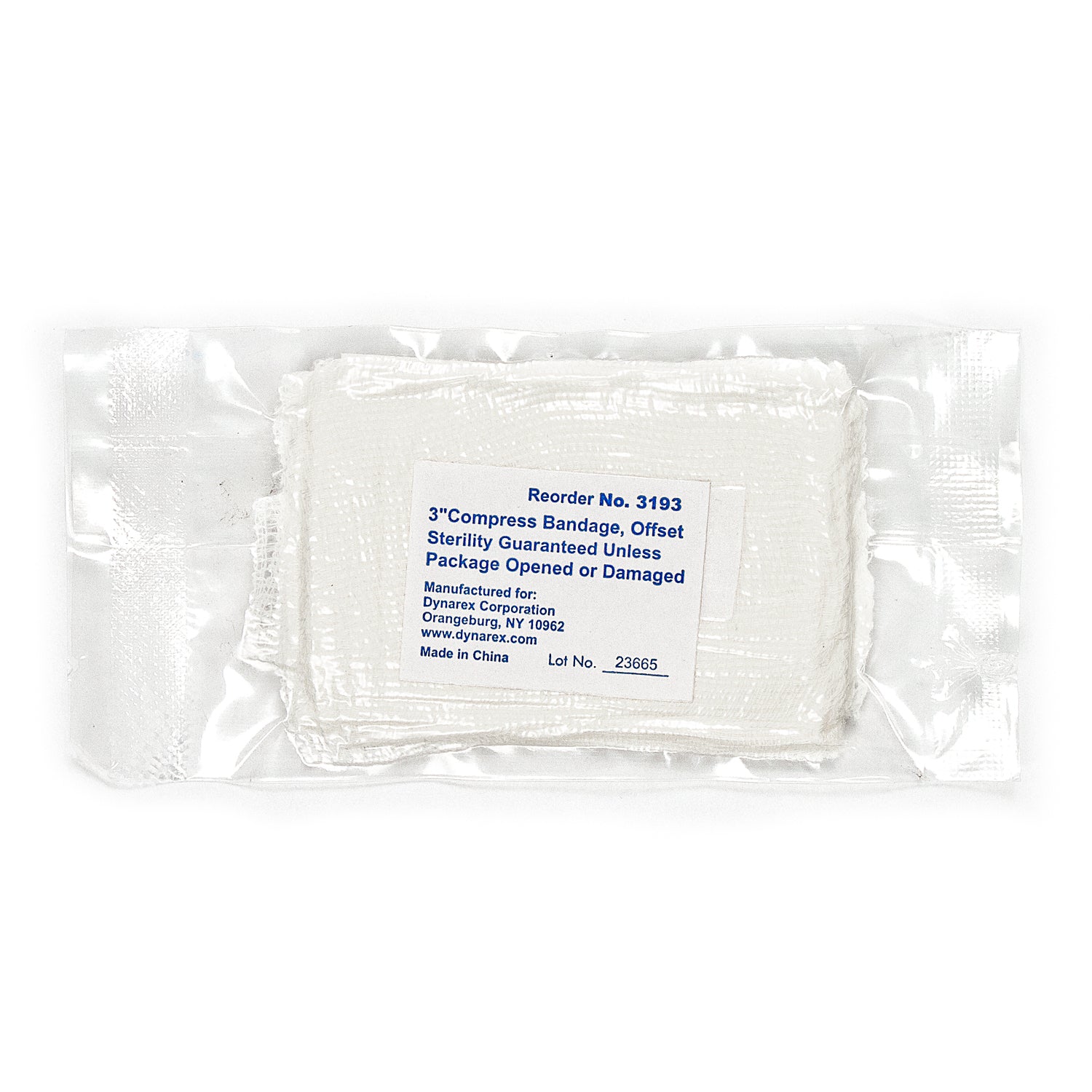 Compress Bandage - 3" - 800/cs