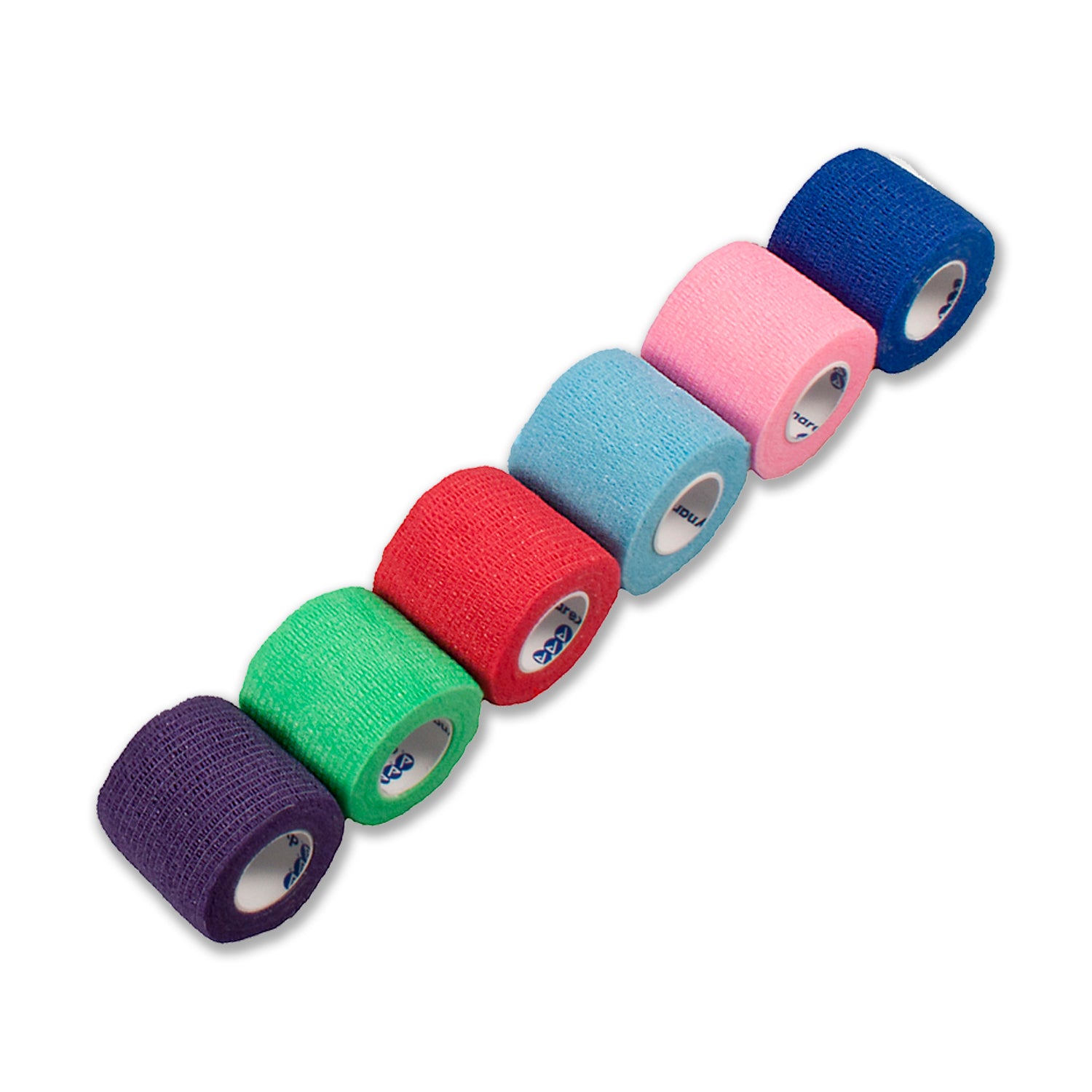 Sensi Wrap - Self-Adherent - Latex Free - 2" x 5 yds Rainbow (6/color) - 36/cs