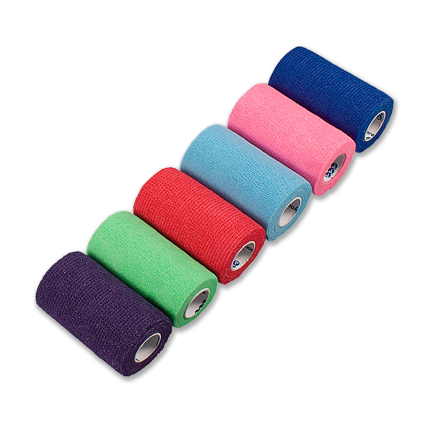 Sensi Wrap - Self-Adherent - Latex Free - 4" x 5 yds Rainbow (3/color) - 18/cs