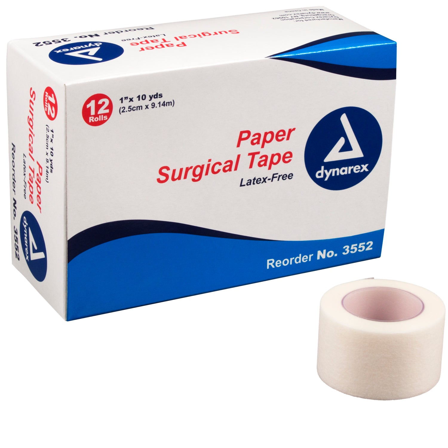 Paper Surgical Tape - 1" x 10 yds - 12/12/cs