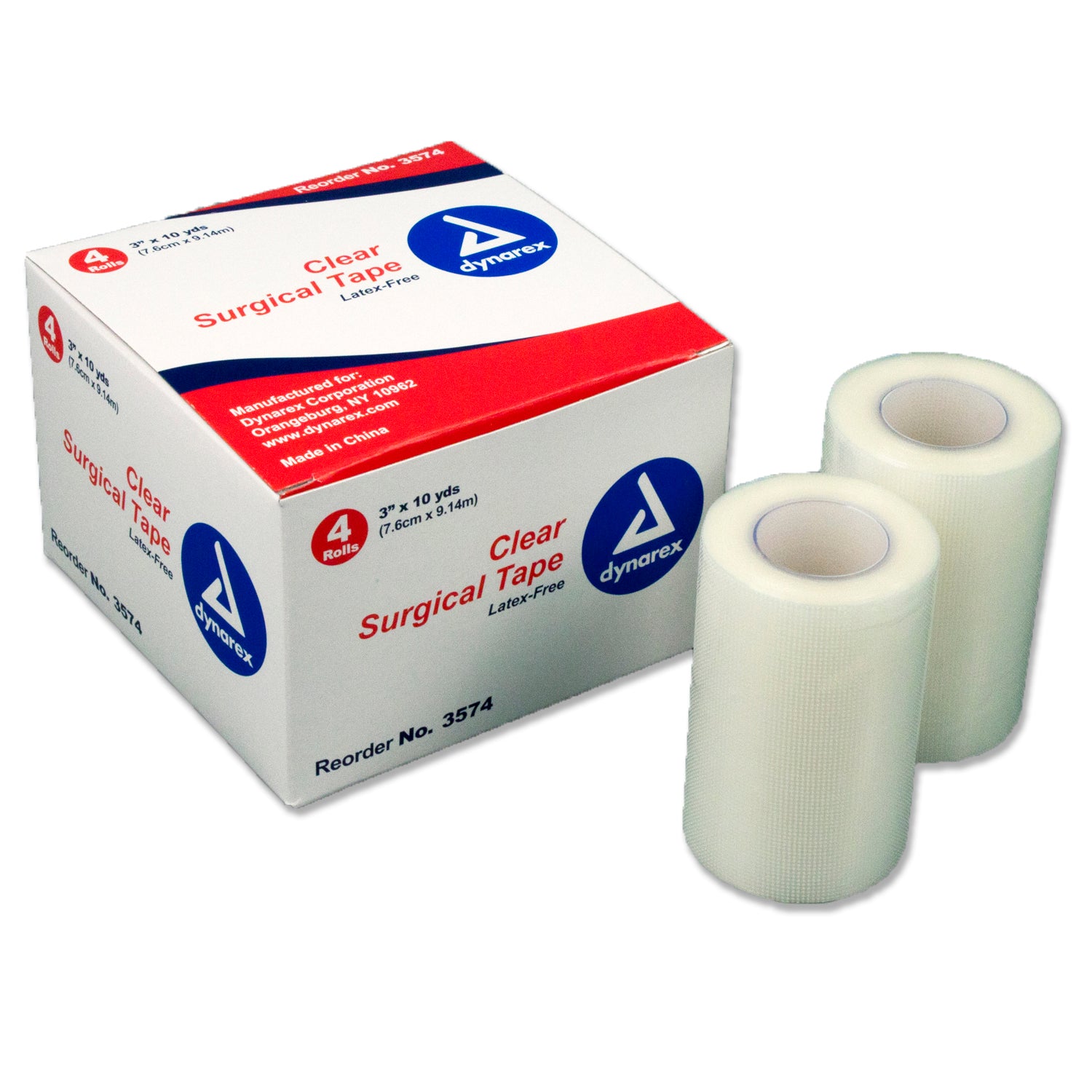 Surgical Tape Transparent - 3" x 10 yds - 12/4/cs