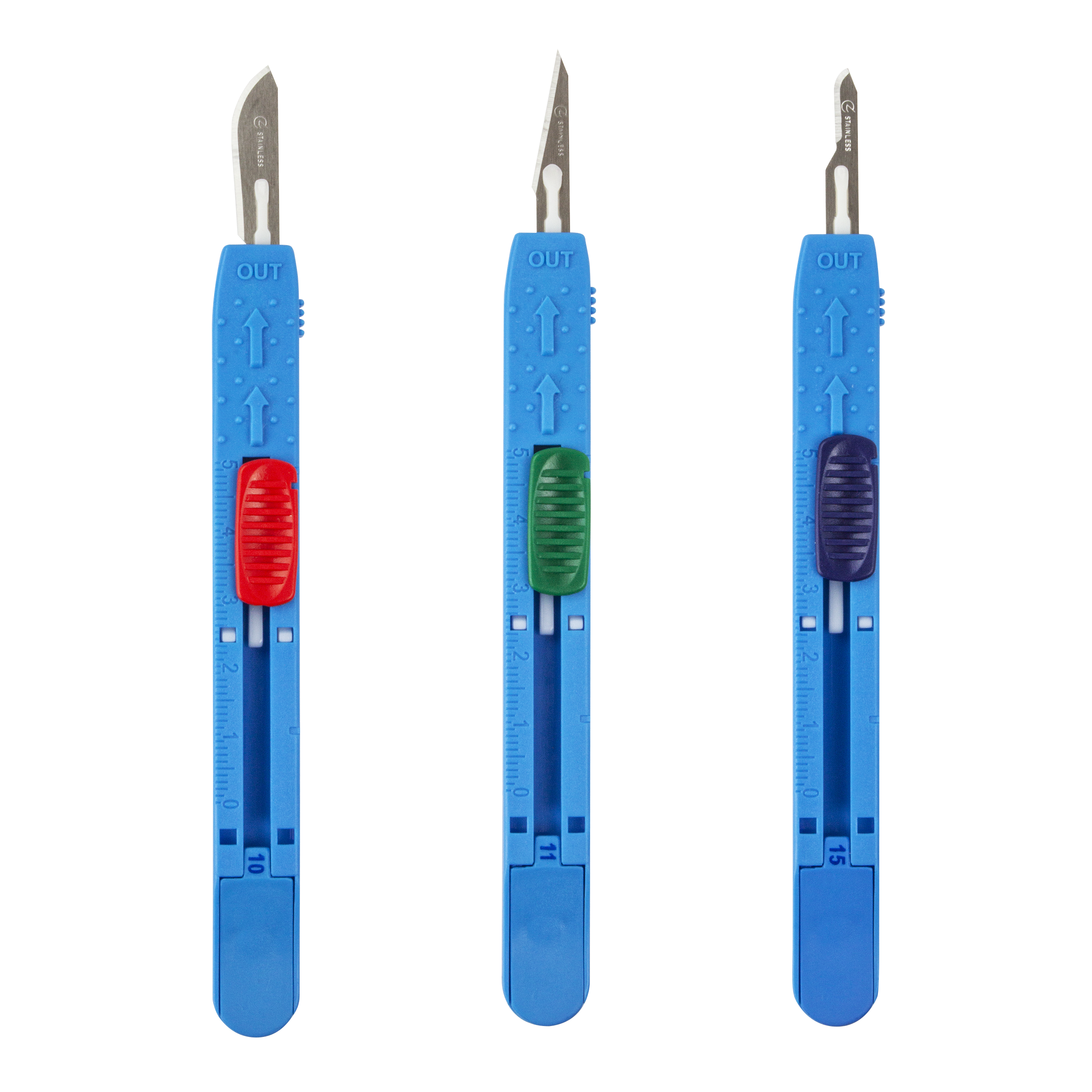 Medicut Safety Scalpels Sterile - #10 - 10/Bx