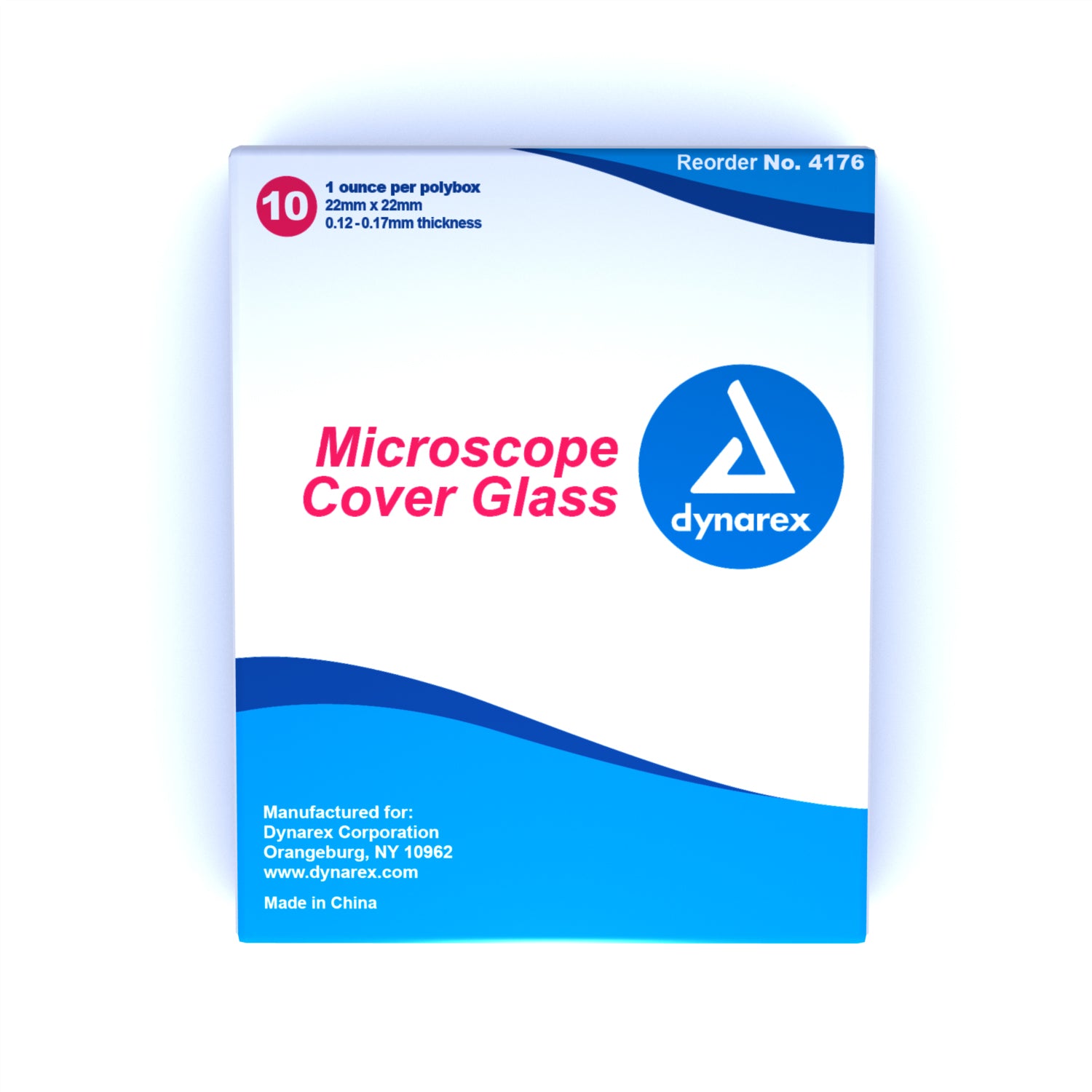 Microscope Cover Glass - 0.12-0.17mm thickness - 5/10/1oz/cs