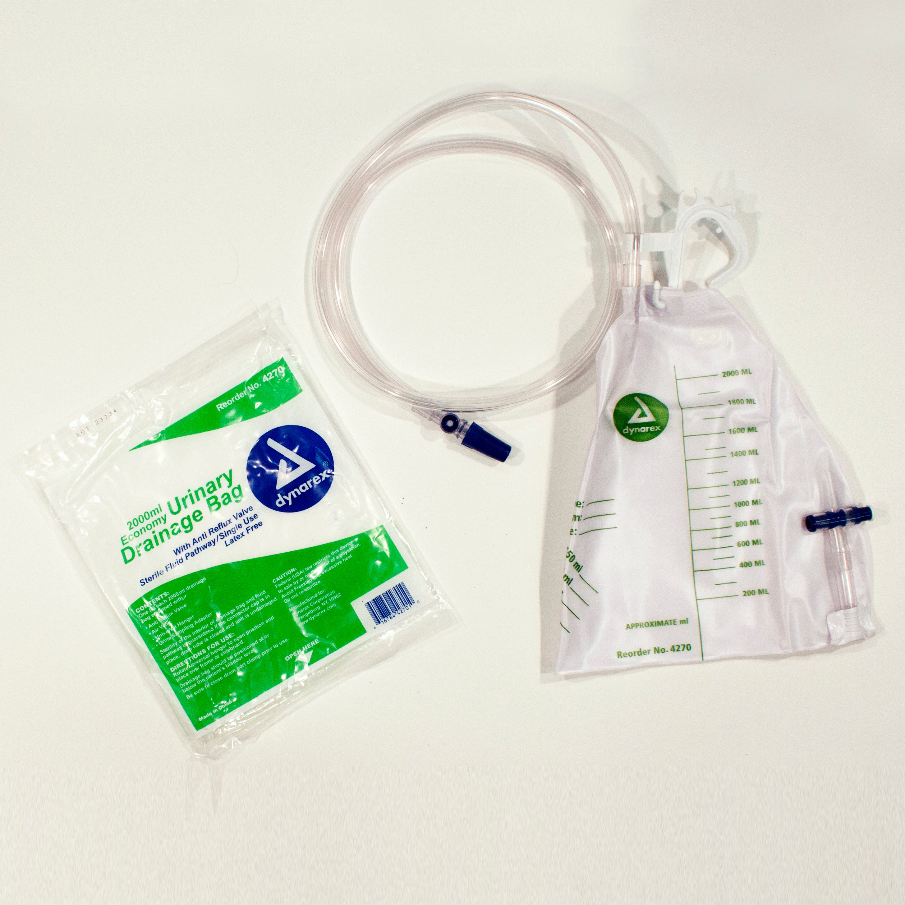 Advantage Urinary Drainage Bag - 20/cs