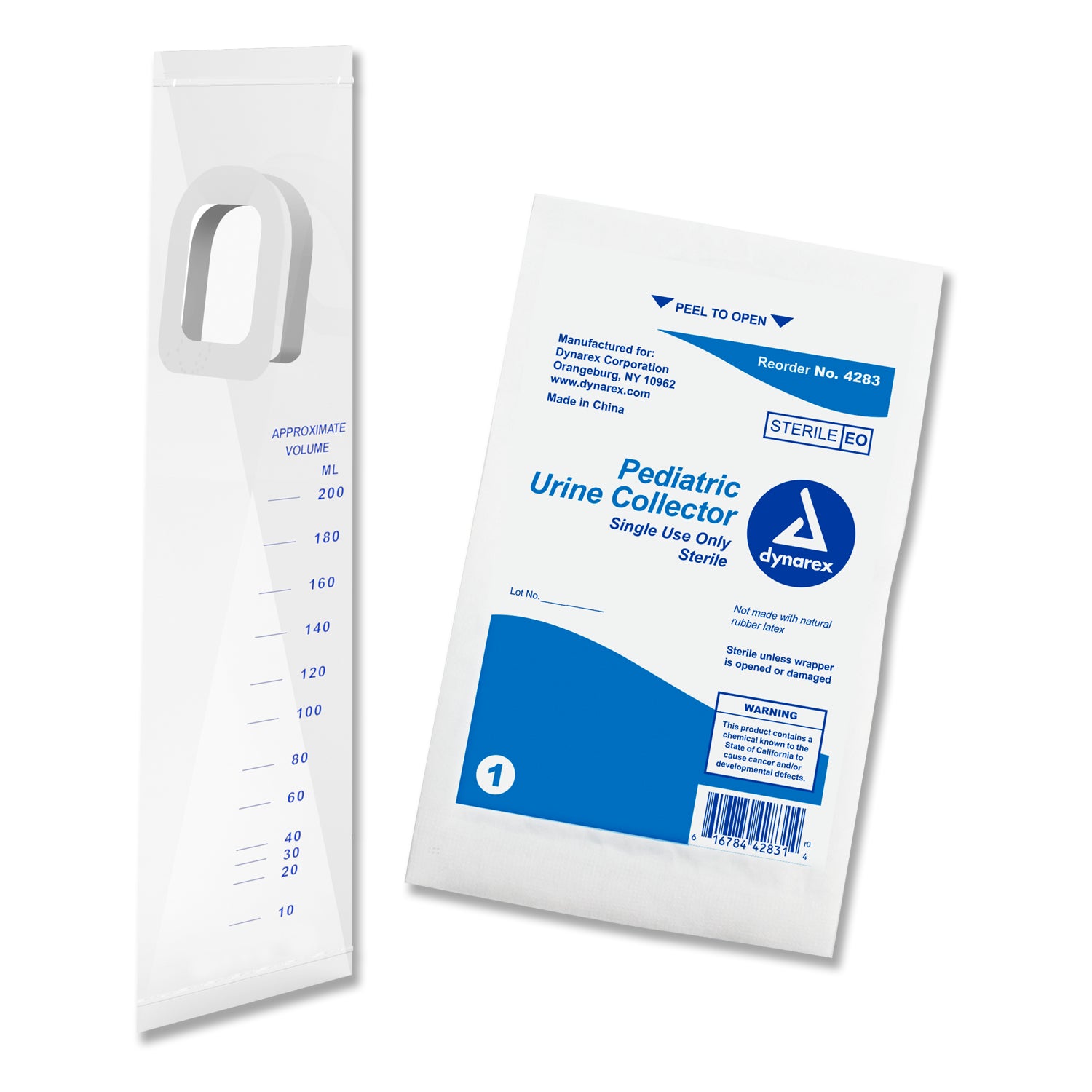 Pediatric Urine Collector - 1pc/Bag 50bags/Box