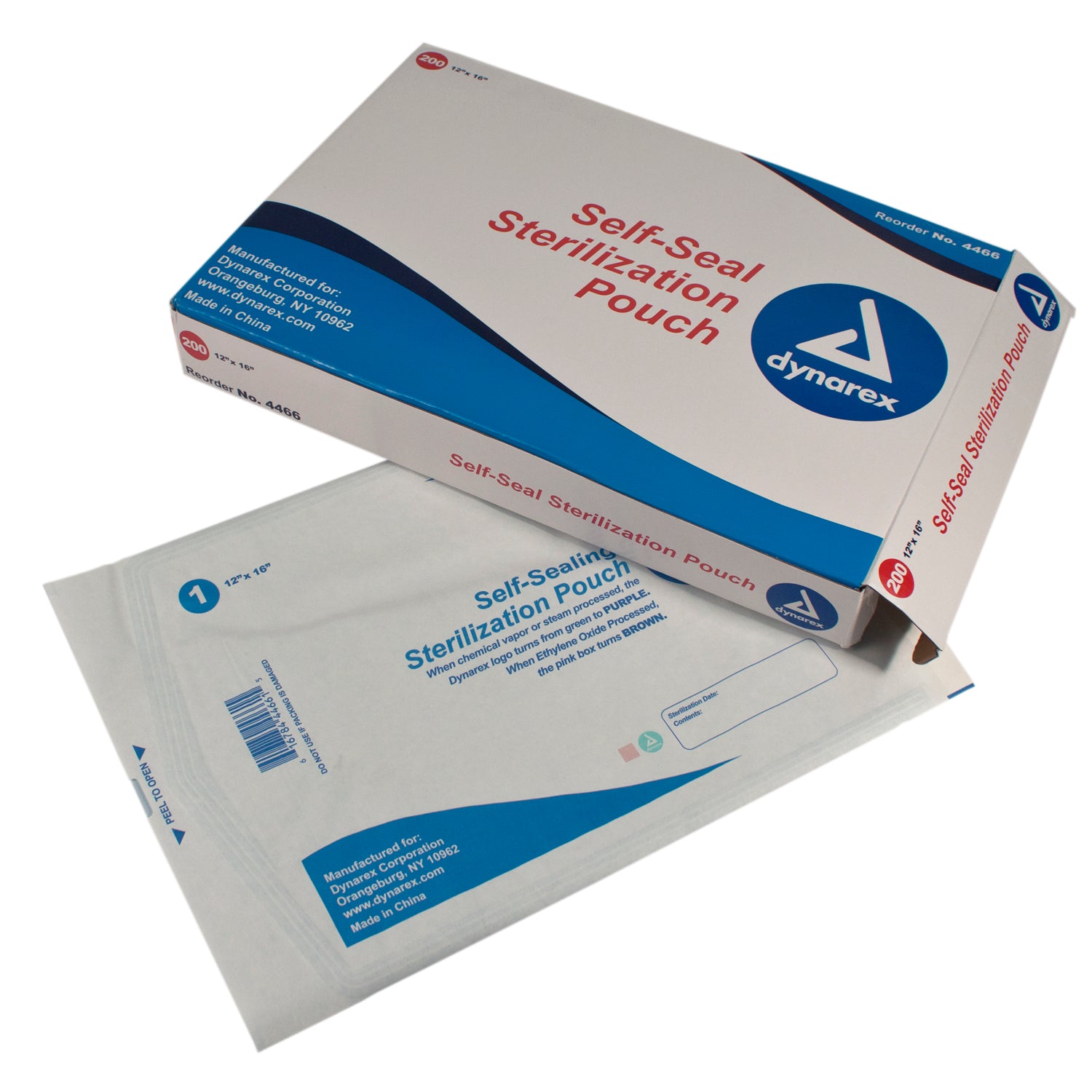 Sterilization Pouches - 12" x 16" - 5/200/cs