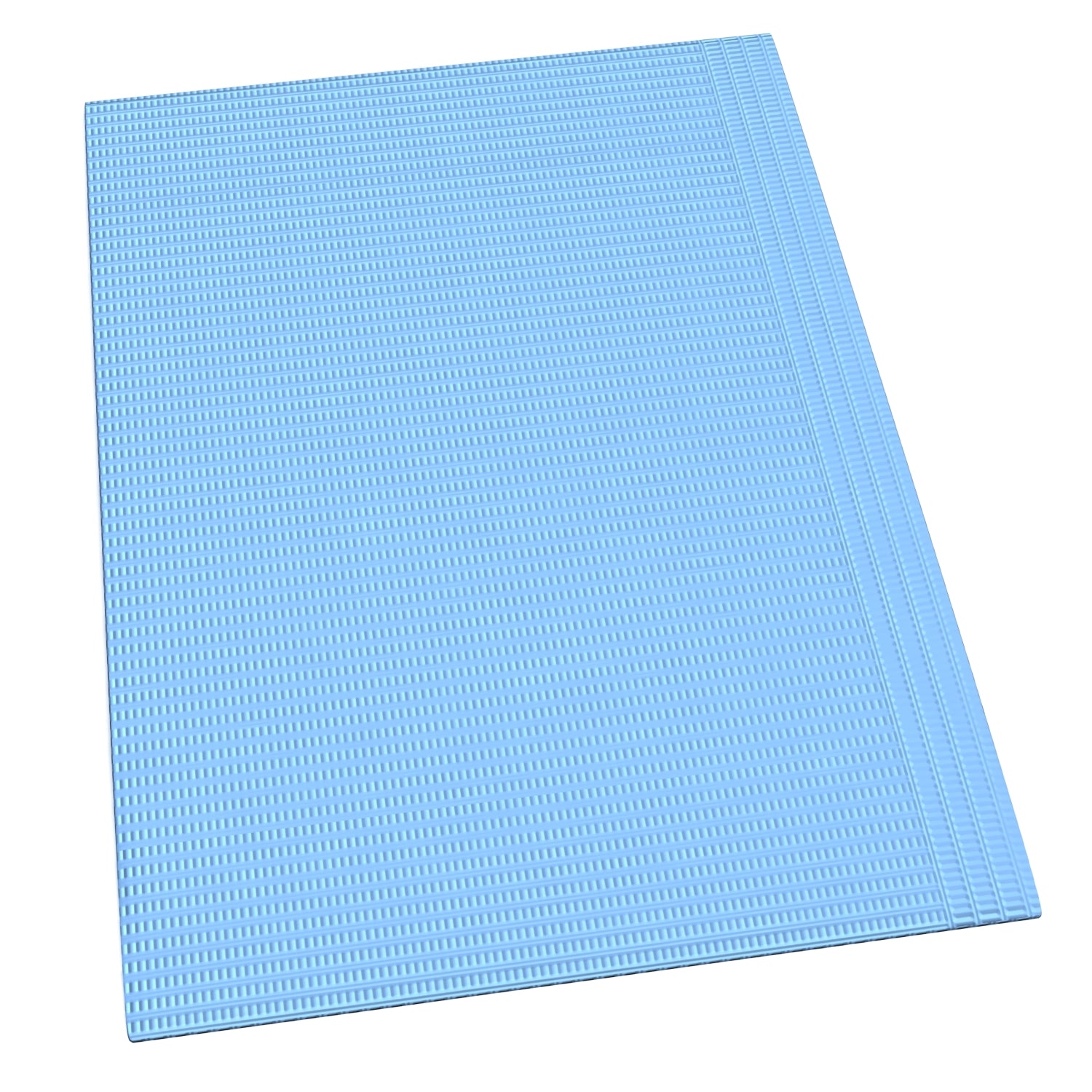 Dental Bibs - Blue - 17 3/4" x 12 7/8" - 500/cs
