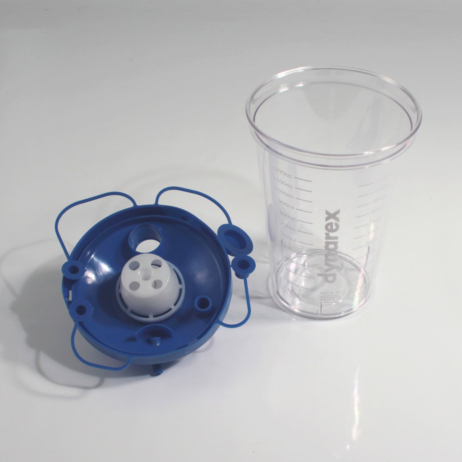 1200cc Suction Canister (Hi-Flow) with lid - 40/cs