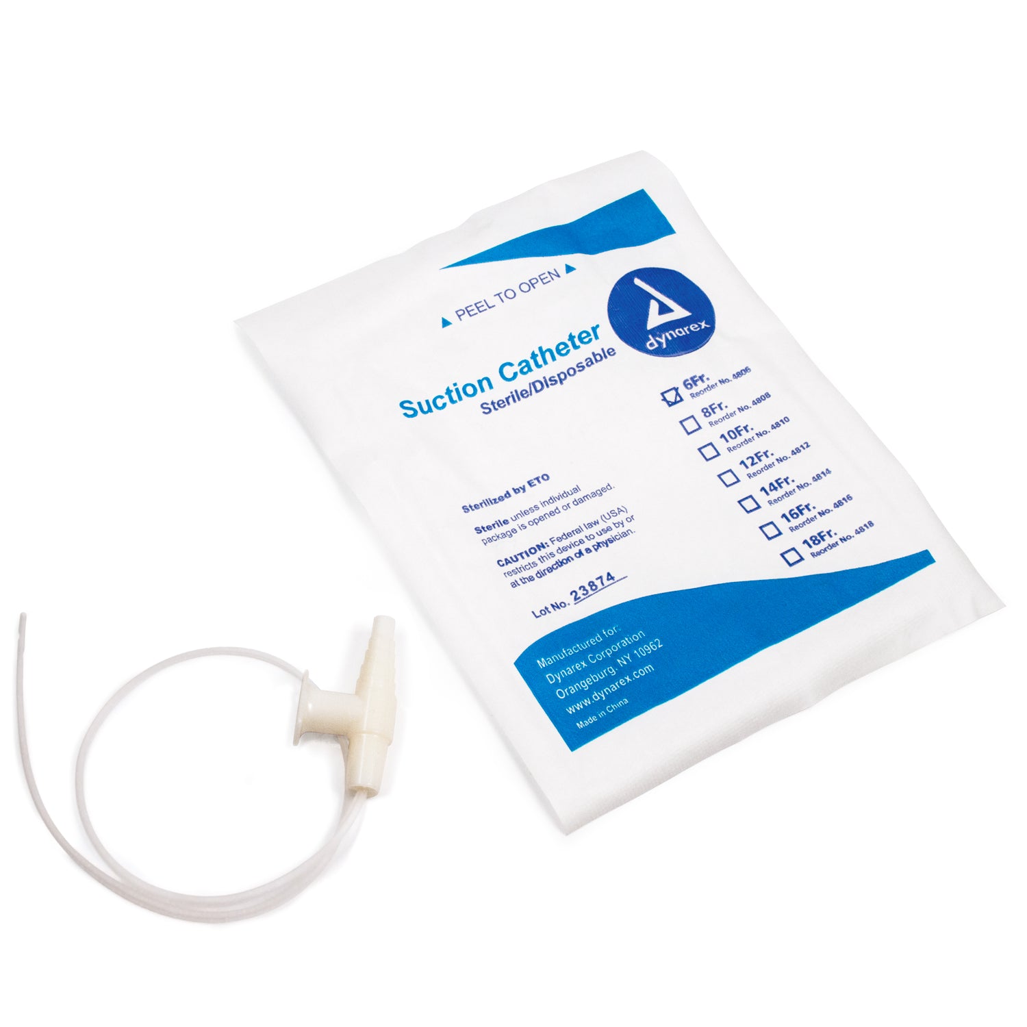 Suction Catheters Sterile Pediatric - 6 FR - 50/cs