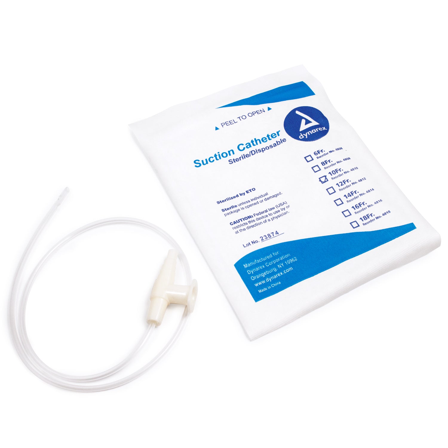 Suction Catheters Sterile - 10 FR - 50/cs