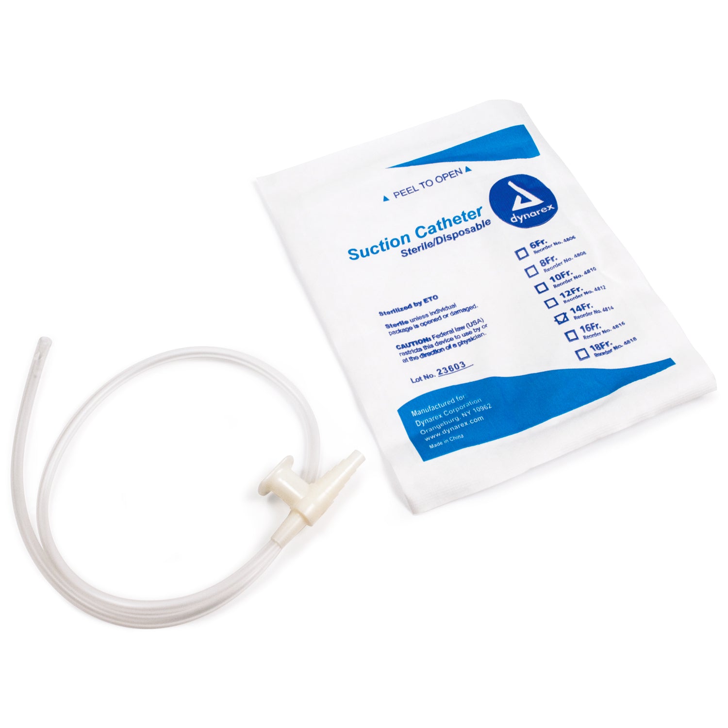 Suction Catheters Sterile - 14 FR - 50/cs