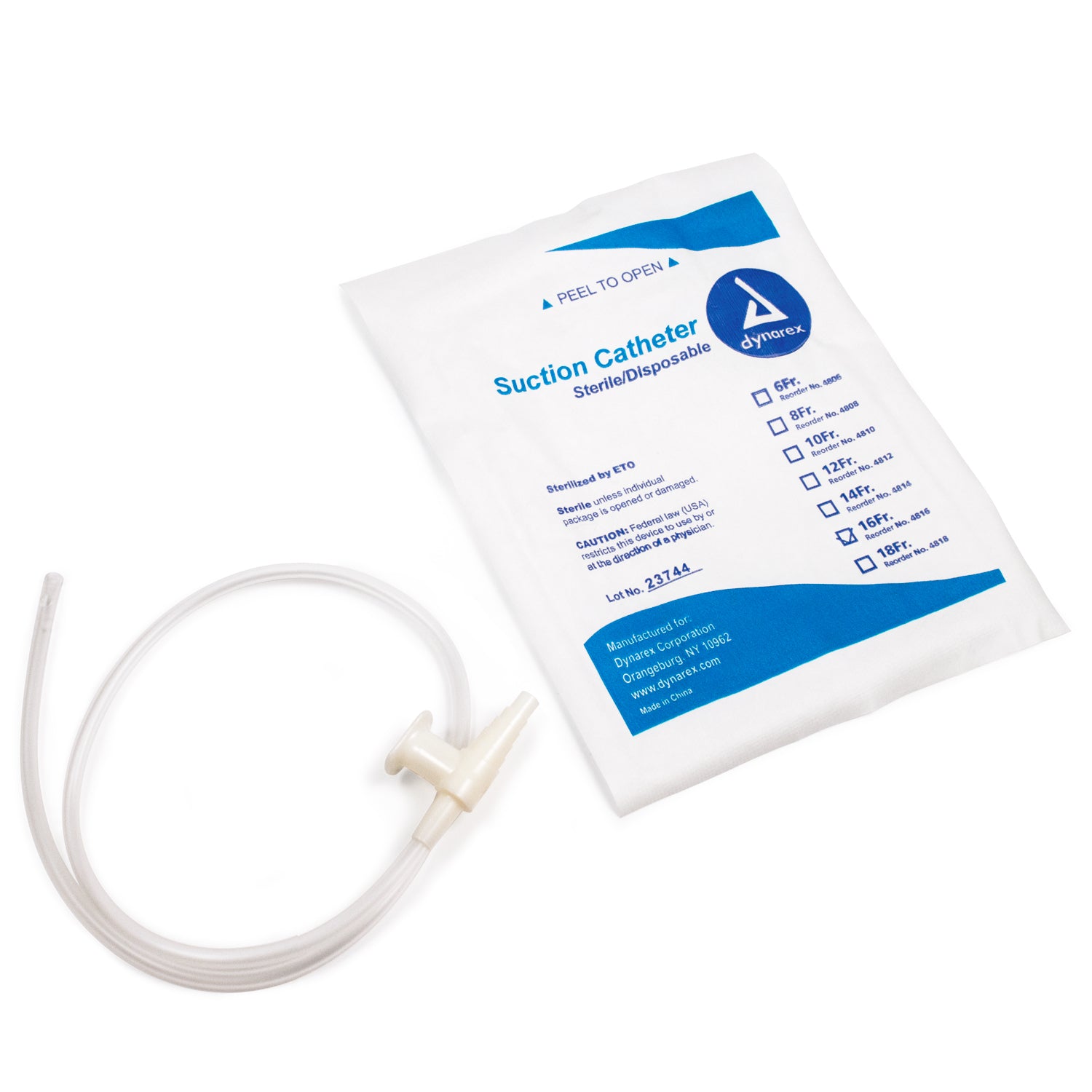 Suction Catheters Sterile - 16 FR - 50/cs