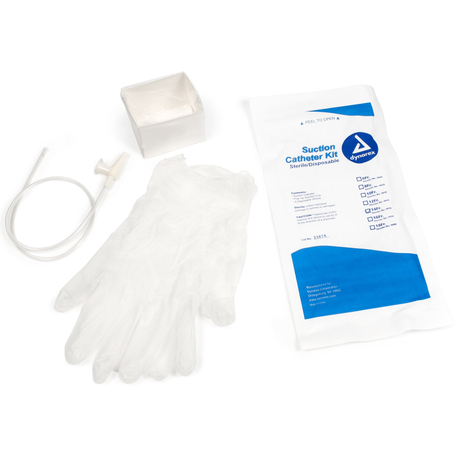 Suction Catheter Kits Sterile - 14 FR - 50/cs