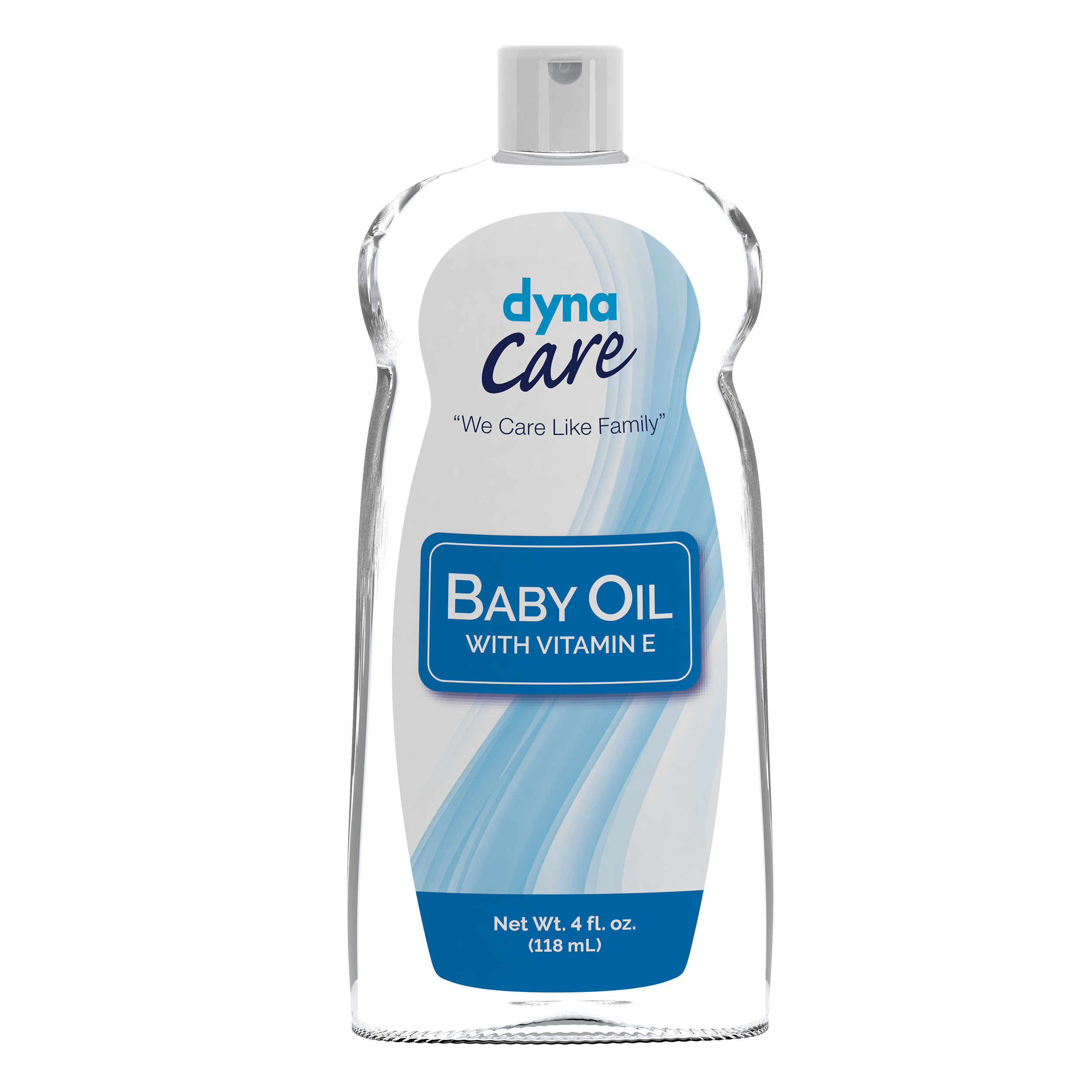 Baby Oil - 4 fl oz (118ml) Bottle - 48/cs