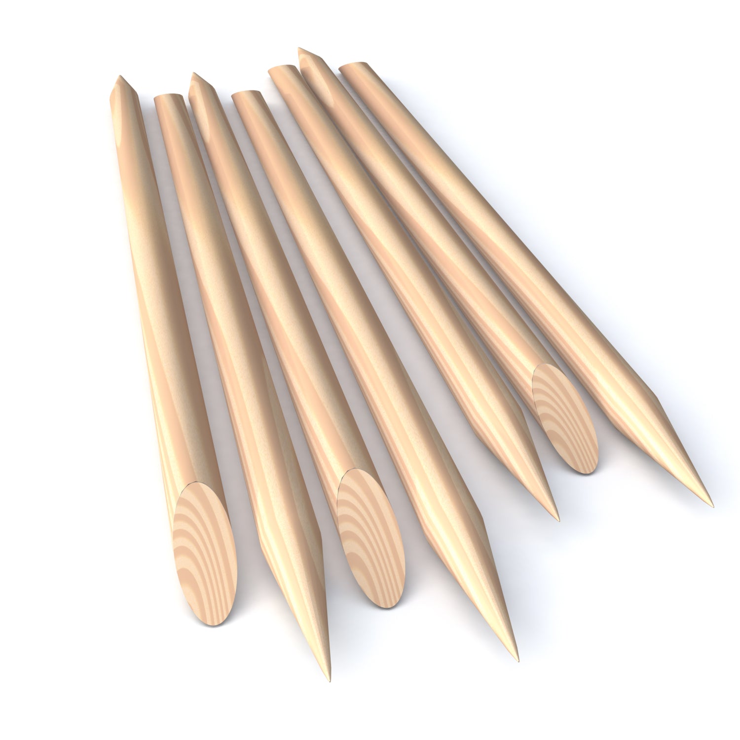 Manicure Sticks - 4.5" Long - 50/144/cs