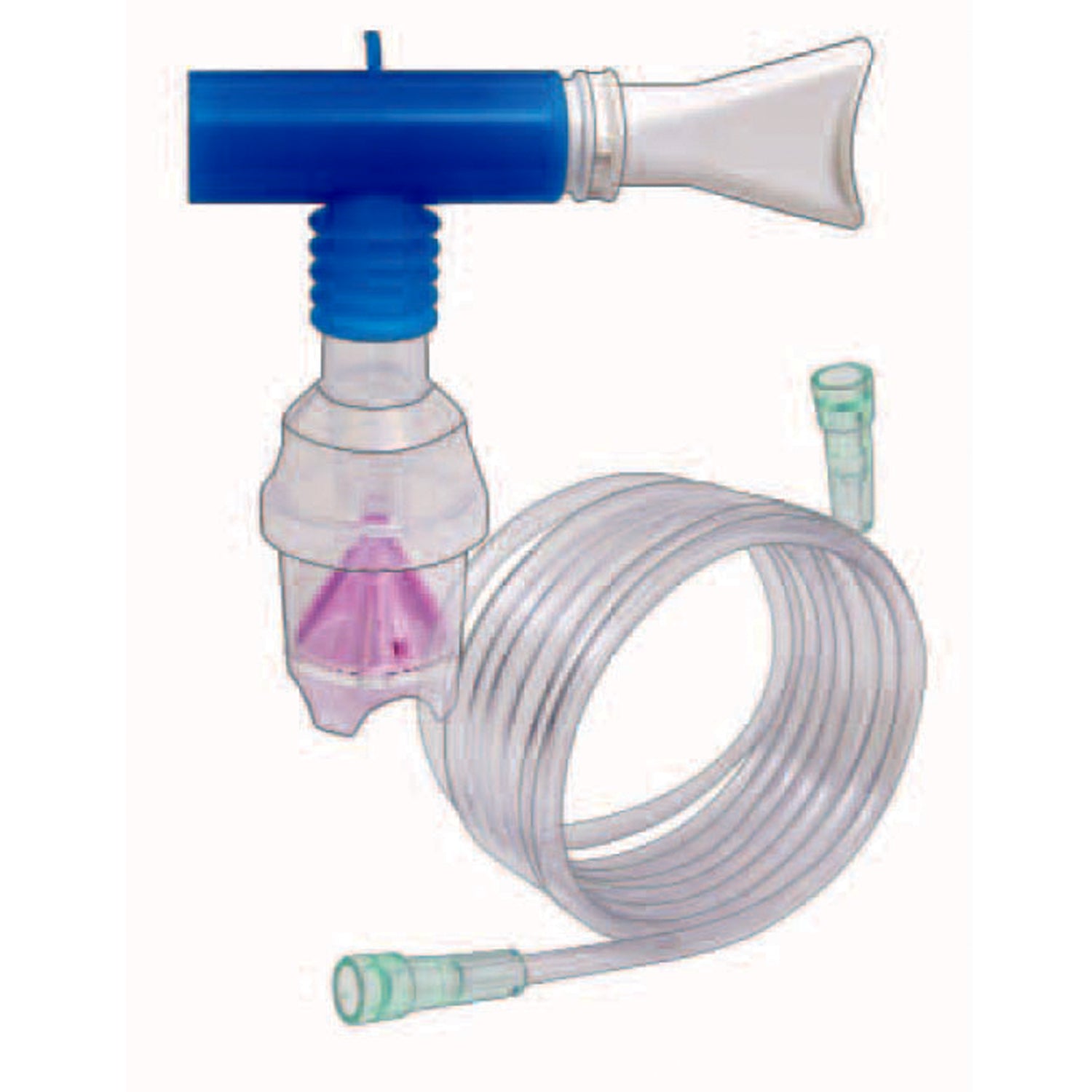 Nebulizer - 7ft - Oxy Tubing - "T" Pc - Mouth Piece - 50/cs