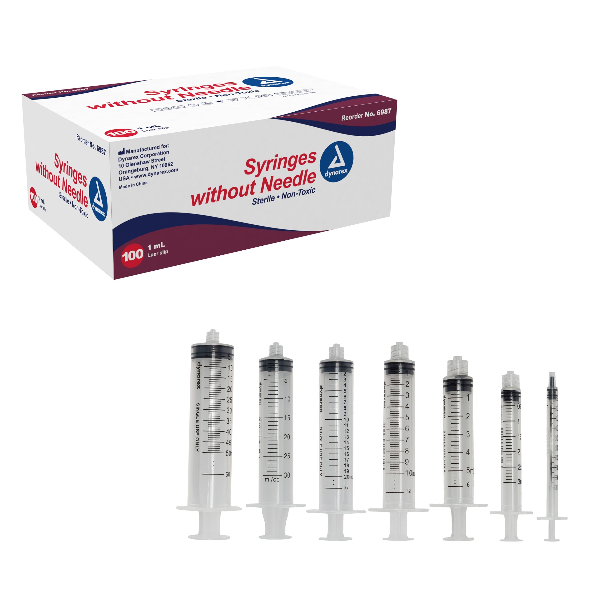 Syringe - Luer Lock - 20 cc - 10/50/cs