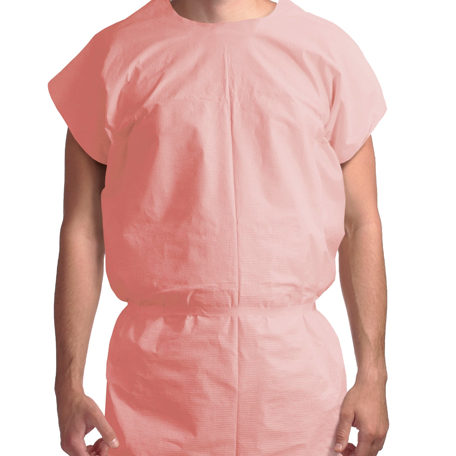 Exam Gown 3 ply T/P/T Universal (Mauve) - 50/cs