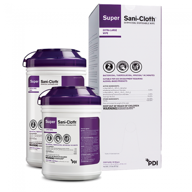 Sani-Cloth® Super - X-Large - 6/65/cs