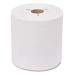 Advanced Hand Towel Roll, Notched, 1-Ply, 8" x 800 ft, White, 6 Rolls/Carton