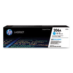 HP 206A, (W2111A) Cyan Original LaserJet Toner Cartridge