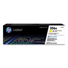 HP 206A, (W2112A) Yellow Original LaserJet Toner Cartridge