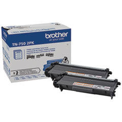 TN7502PK High-Yield Toner, 8,000 Page-Yield, Black, 2/Pack