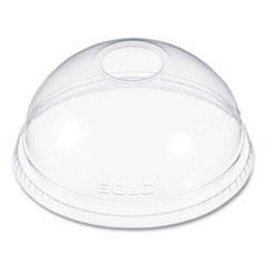 Ultra Clear Dome Cold Cup Lids, Fits 16 oz to 24 oz Cups, PET, Clear, 1,000/Carton