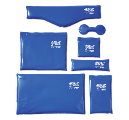 ColPac blue-vinyl reusable cold pack - standard (11 x 14") - dozen